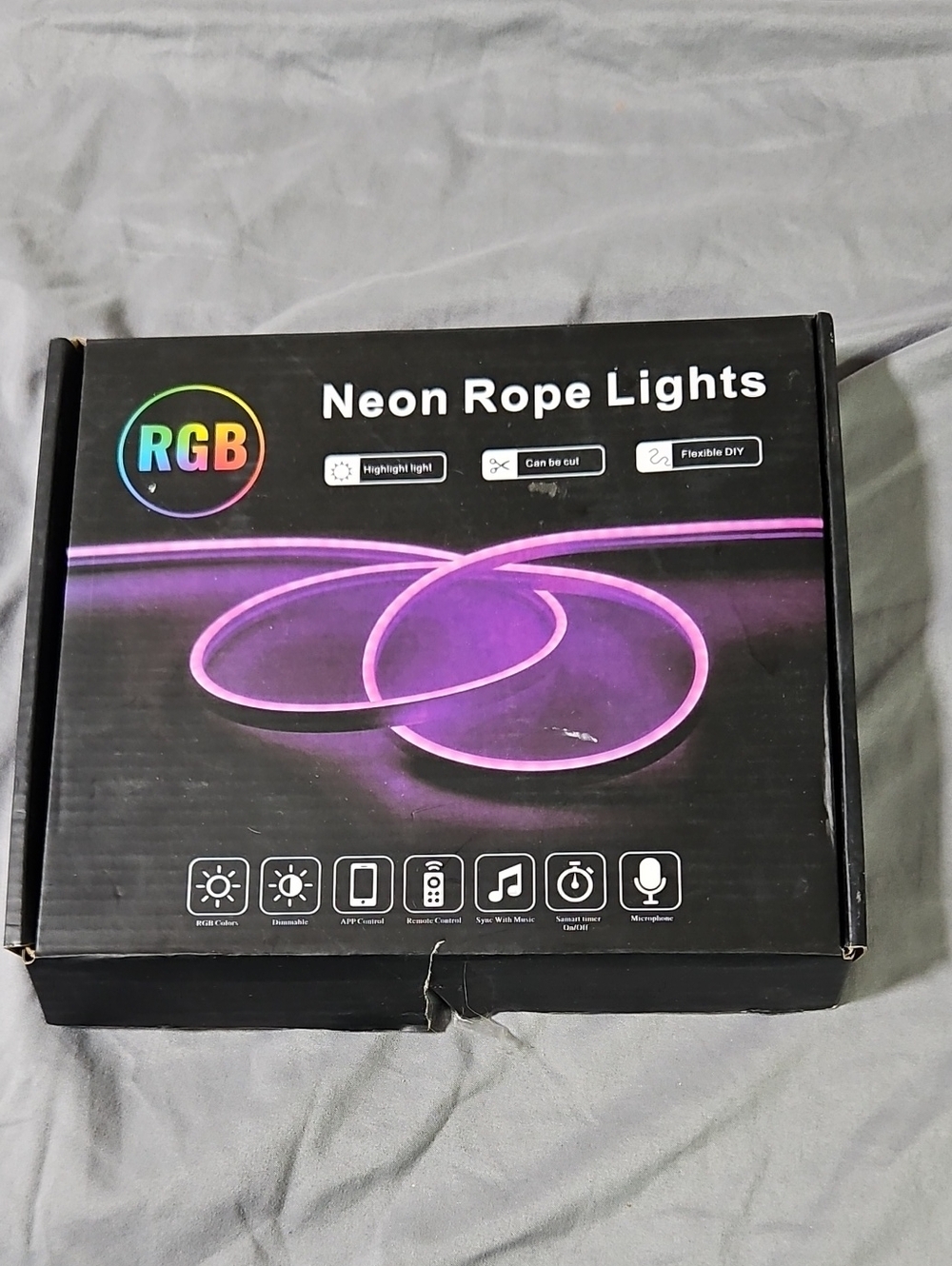 Neon Rope Lights RGB LED Strip - Pink